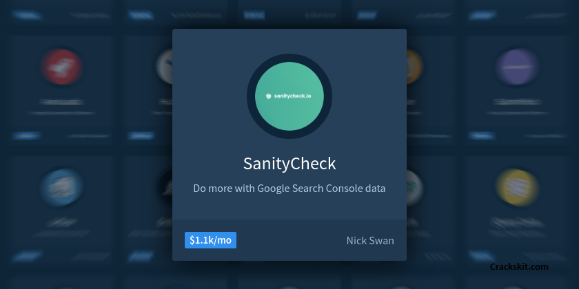 SanityCheck Crack
